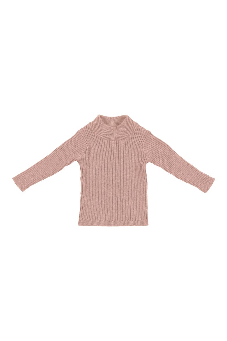 Rib Long Sleeve T-Shirt, Main, color, MAUVE
