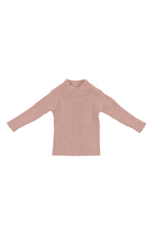 Maniere Manière Rib Long Sleeve T-shirt In Mauve