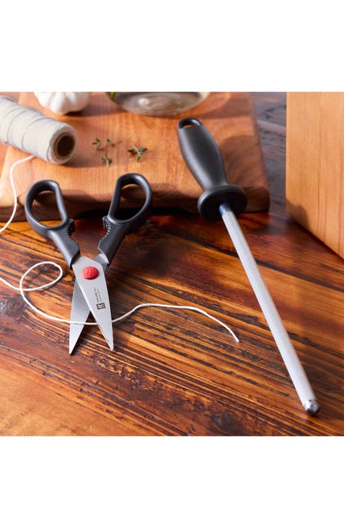 Zwilling Four Star 8-piece Knife Block Set In Silver
