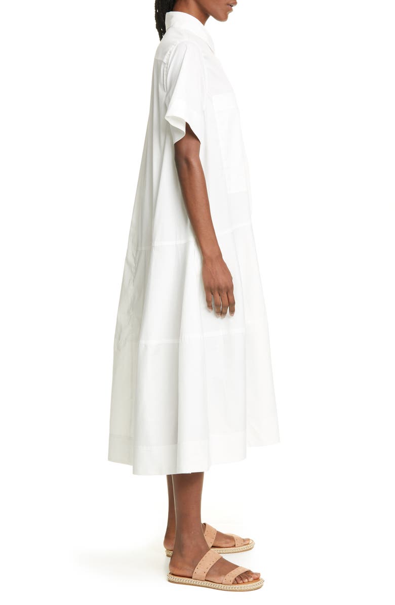 Lee Mathews Elsie Poplin Midi Shirtdress, Alternate, color, 