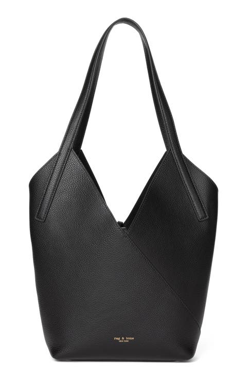 Small Alix Carryall Leather Tote