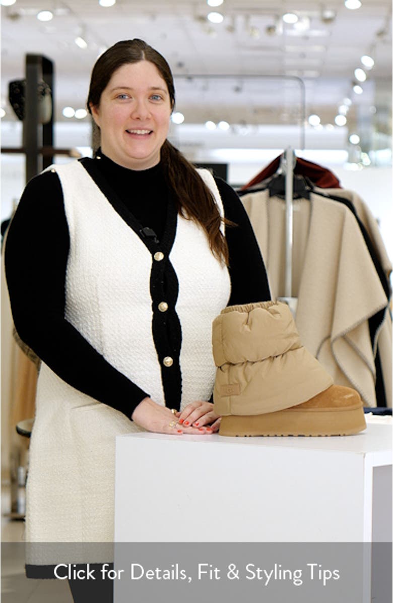 Classic Mini Dipper Puffer Platform Boot, sales video thumbnail