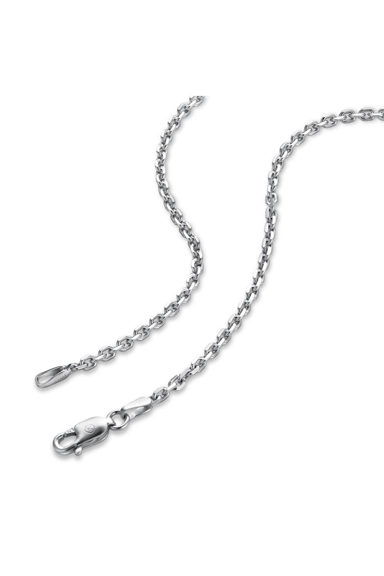 Naoki Diamond-Cut Cable Chain Necklace 925 Silver, Alternate, color, Sterling Silver