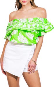 FLYING TOMATO Off the Shoulder Top