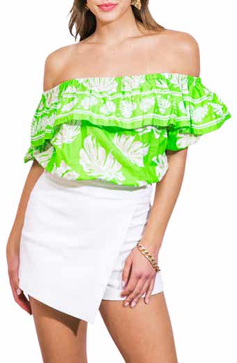 FLYING TOMATO Off the Shoulder Top