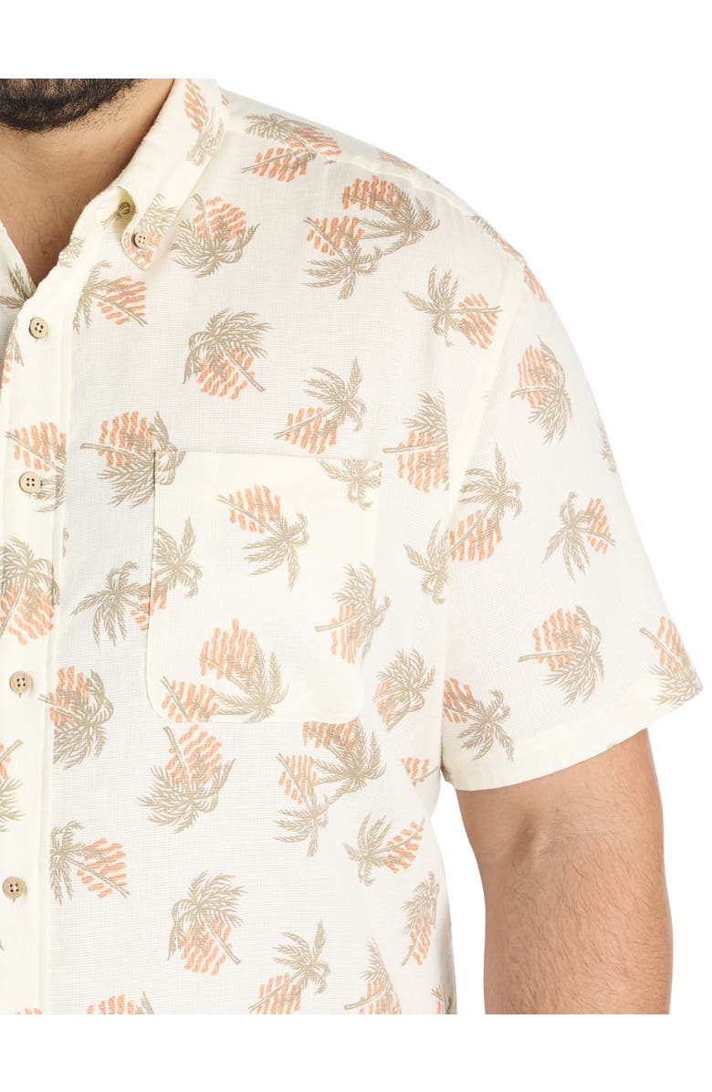 Faherty Big & Tall Breeze Sport Shirt, Alternate, color, Palms