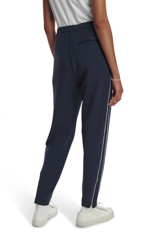 Varley The Slim Piped Pants In Navy
