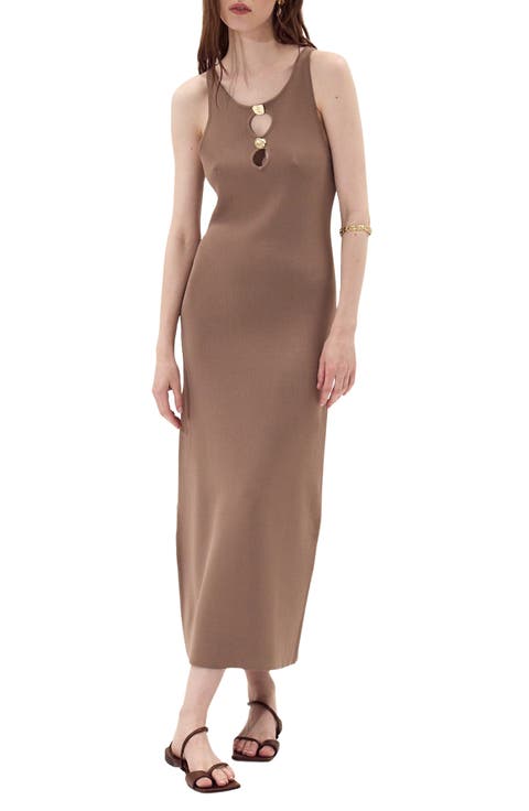 Lanzarote Sleeveless Knit Maxi Dress