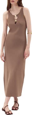 DELUC Lanzarote Sleeveless Knit Maxi Dress
