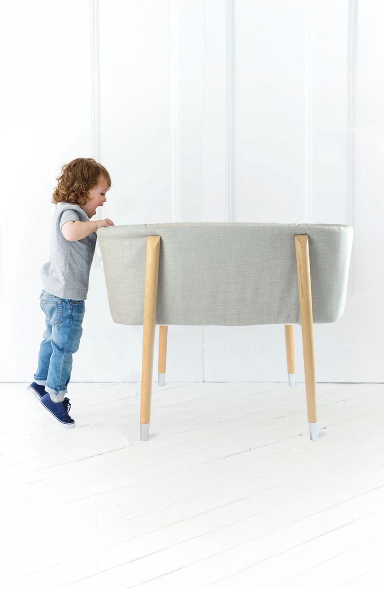 Little Partners TrüBliss<sup>™</sup> Sova Bassinet, Alternate, color, Glacier Grey