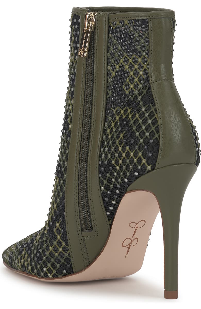 Jessica Simpson Pazra Studded Bootie, Alternate, color, Deep Moss Multi