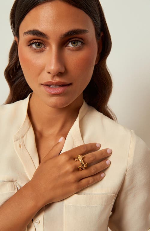 Cxc Hippodrome Ring In Gold