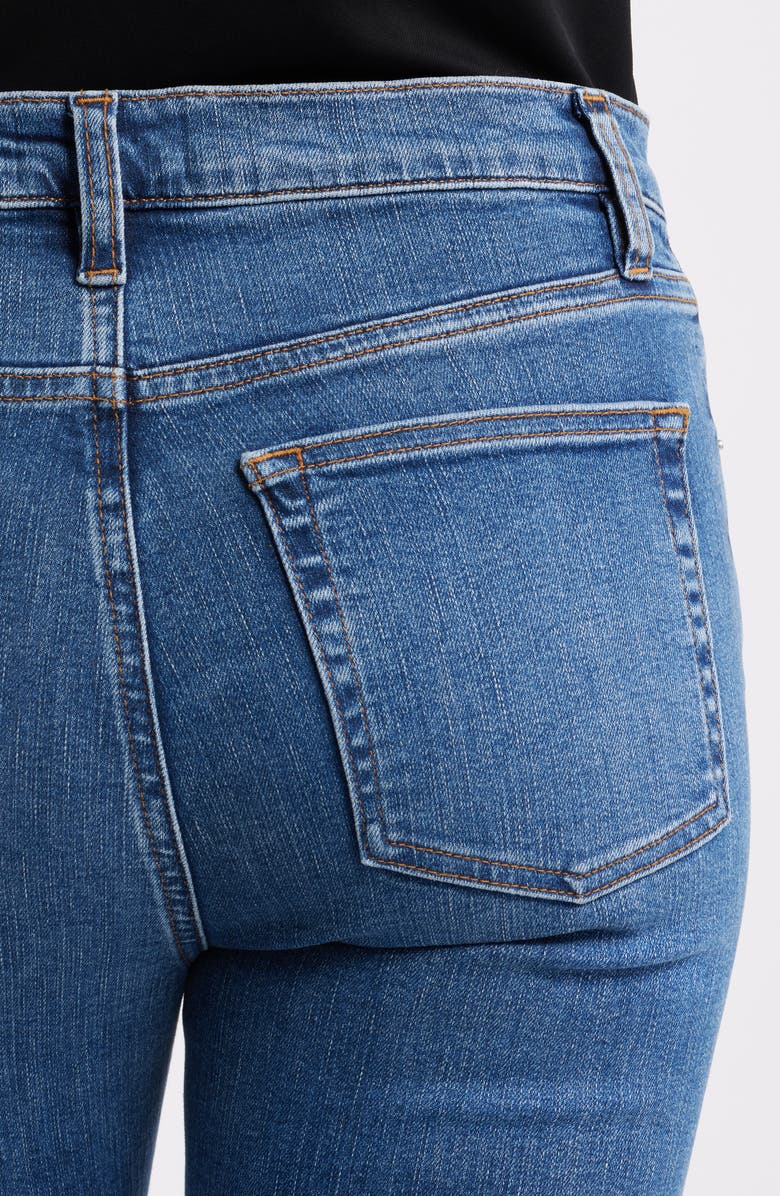 FRAME The Icon High Waist Flare Jeans, Alternate, color, Foxley