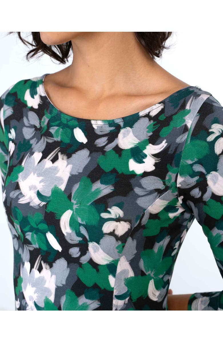 Kettlewell Brushed Floral Dress, Alternate, color, Mercury Floral