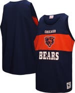 Mitchell & Ness Men's Mitchell & Ness Navy Chicago Bears Retro Colorblock Tank Top