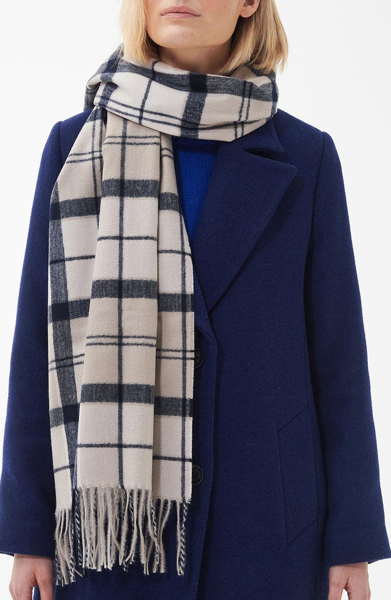 Barbour Hailes Tartan Scarf, Main, color,