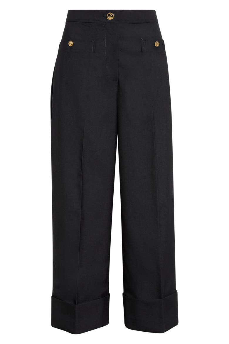 Hopsack Suiting Trousers, Main, color, NAVY
