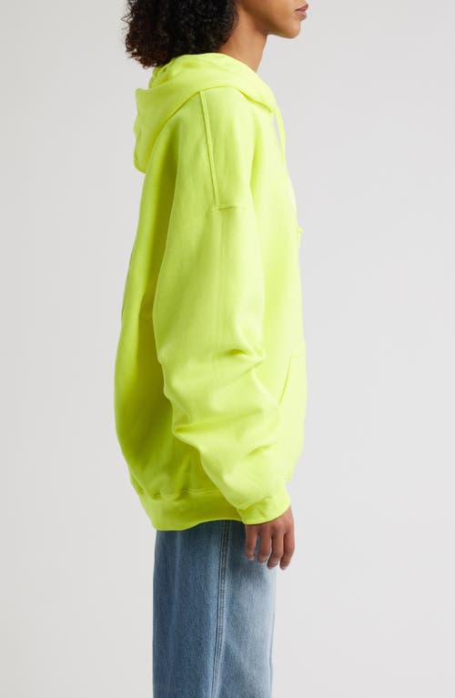 Merch Traffic Nirvana Puff Print Logo Graphic Hoodie In Green