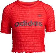 adidas Originals Smocked Cali T-Shirt