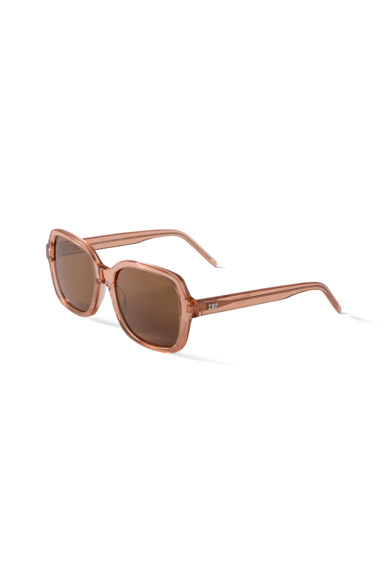 Ella Sunglasses, Alternate, color, Pink / Clear