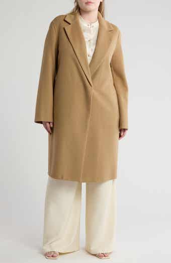 Vince Classic Straight Wool Blend Coat