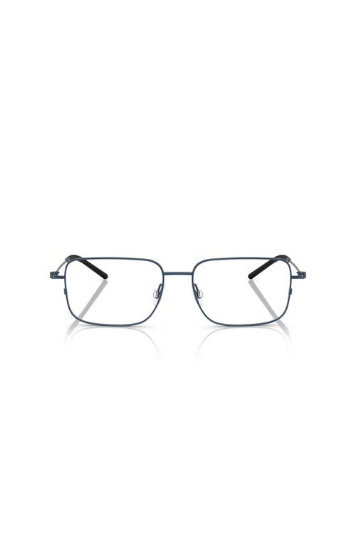 Moncler 54mm Irregular Optical Glasses In Blue