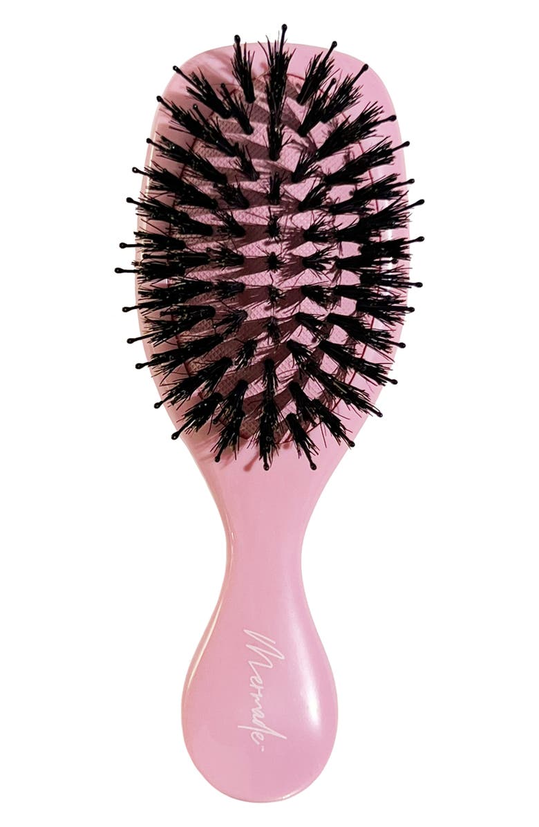 Mermade Hair Mini Brush, Main, color, Pink