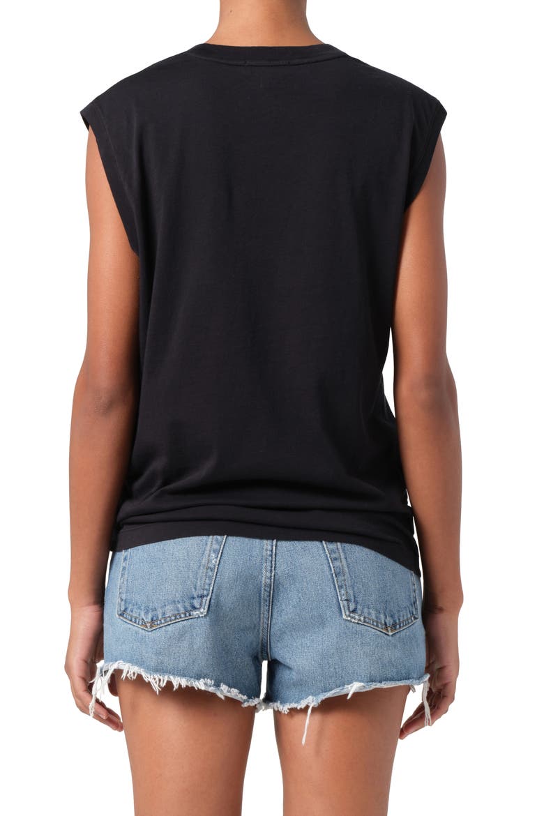 Raya Muscle Tee, Alternate, color, BLACK