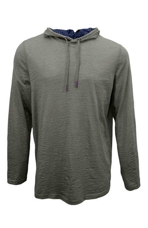 Hugo Extra Fine Merino Wool Lightweight Hoodie
