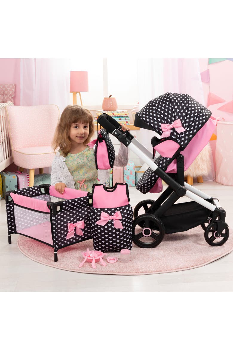Xeo Mega 10Piece Set Pram, Bed, Handbag & Accessories, Alternate, color, Multicolored