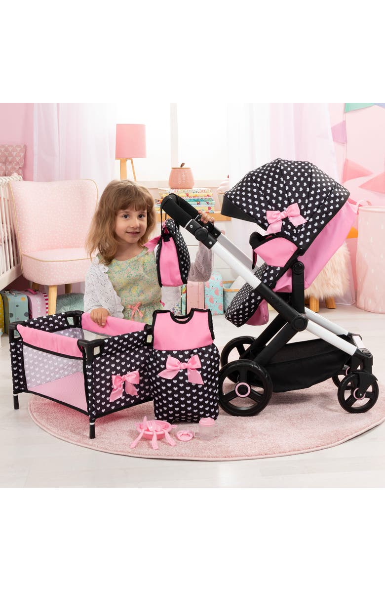 Bayer Design Xeo Mega 10Piece Set Pram, Bed, Handbag & Accessories, Alternate, color, Multicolored