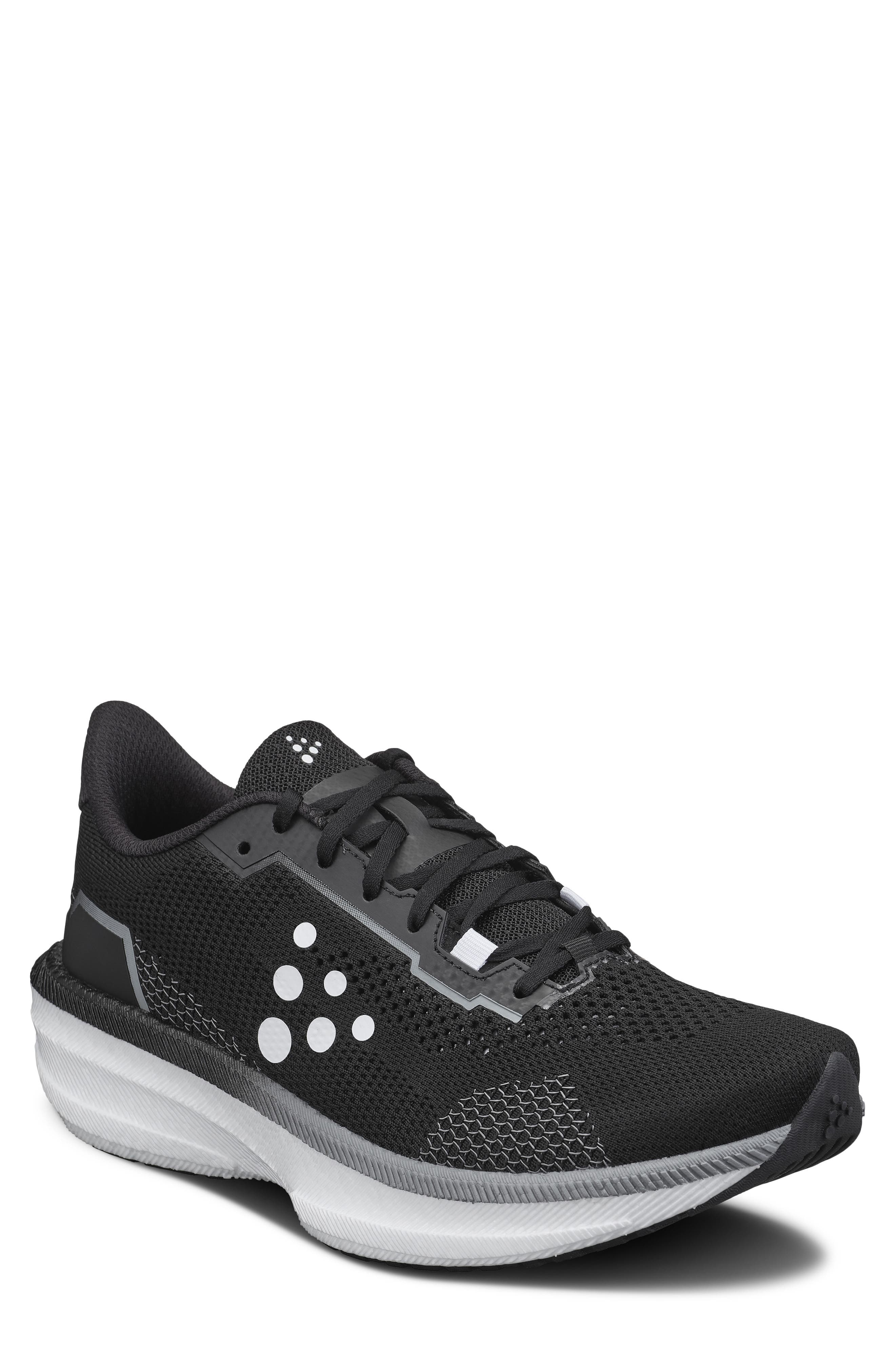 Craft Endurance 3 Running Shoe, Main, color, Black/ Contrast White