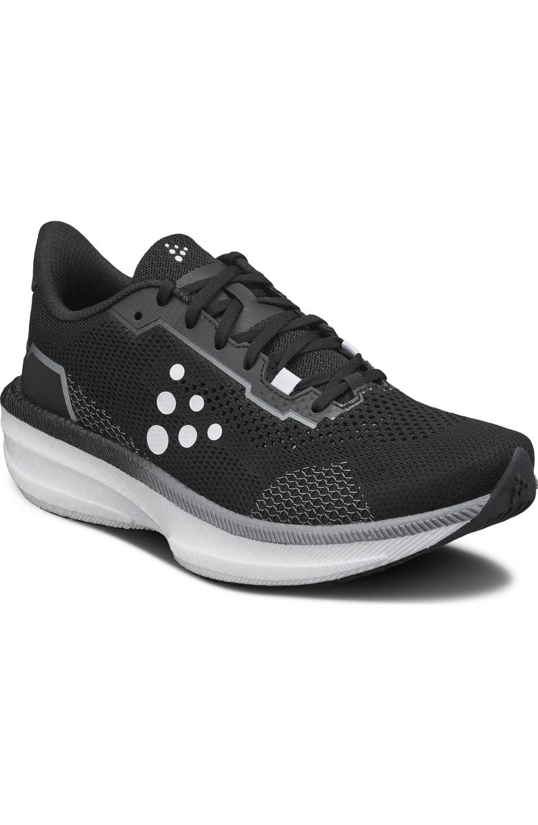 Craft Endurance 3 Running Shoe, Main, color, Black/ Contrast White
