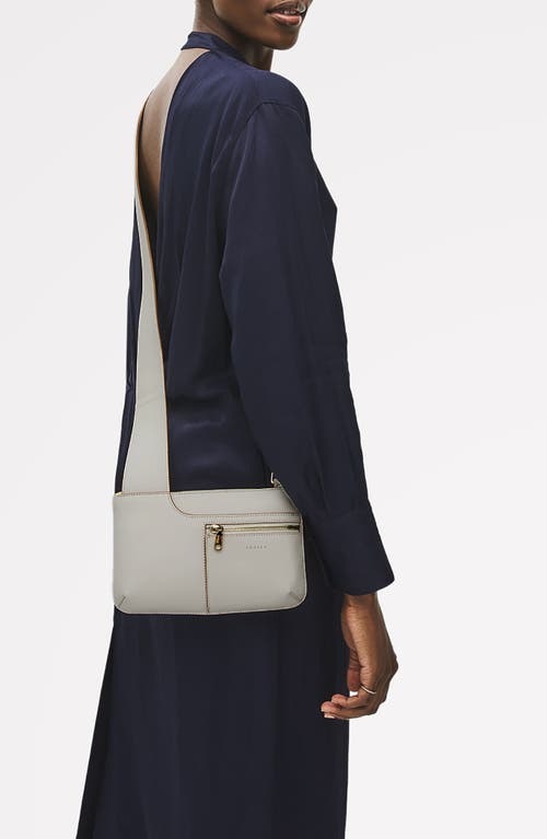 Radley Pockets Mini Ziptop Crossbody Bag In Gray