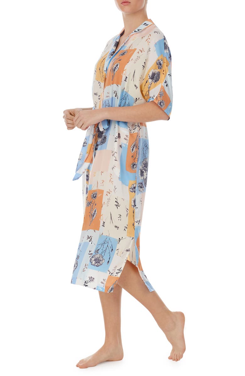 Room Service Pjs Dolman Sleeve Front Button Caftan, Alternate, color, 