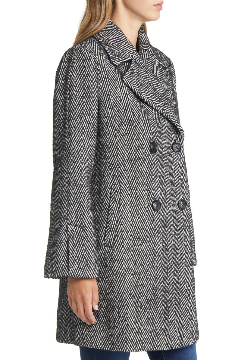 Sam Edelman Chevron Double Breasted Blazer, Alternate, color, 