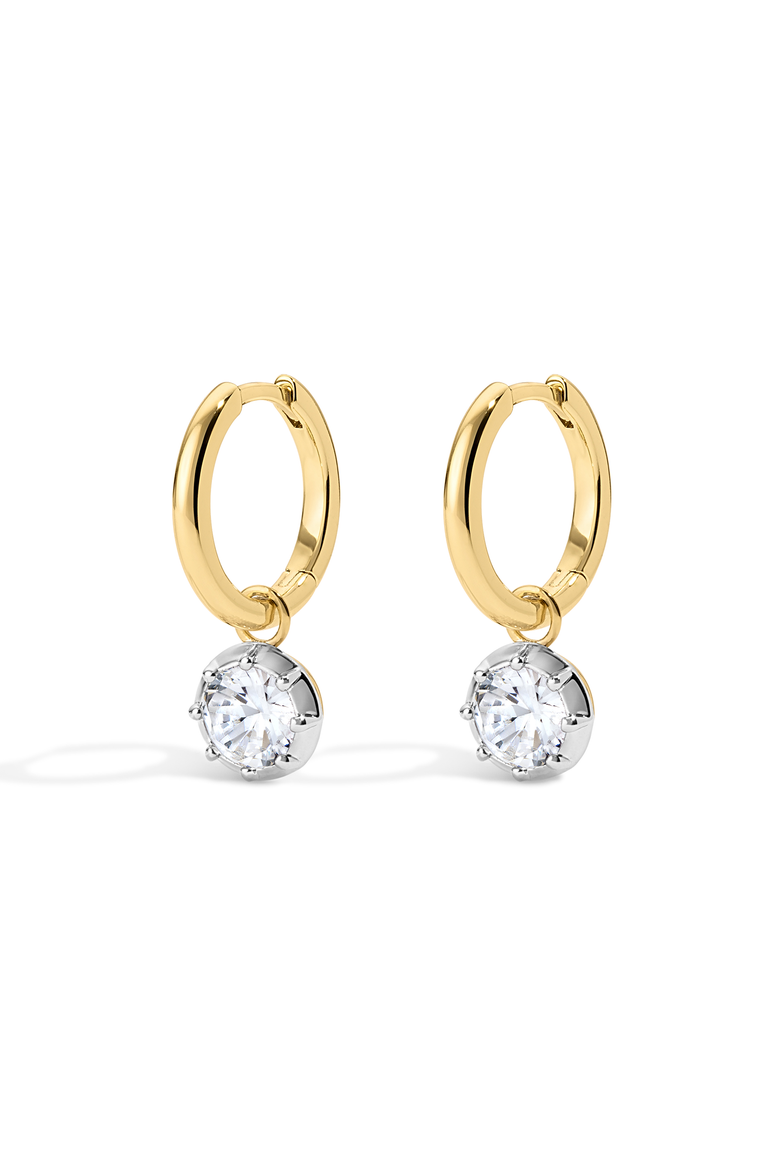 Harlow Hoops, Main, color, Gold