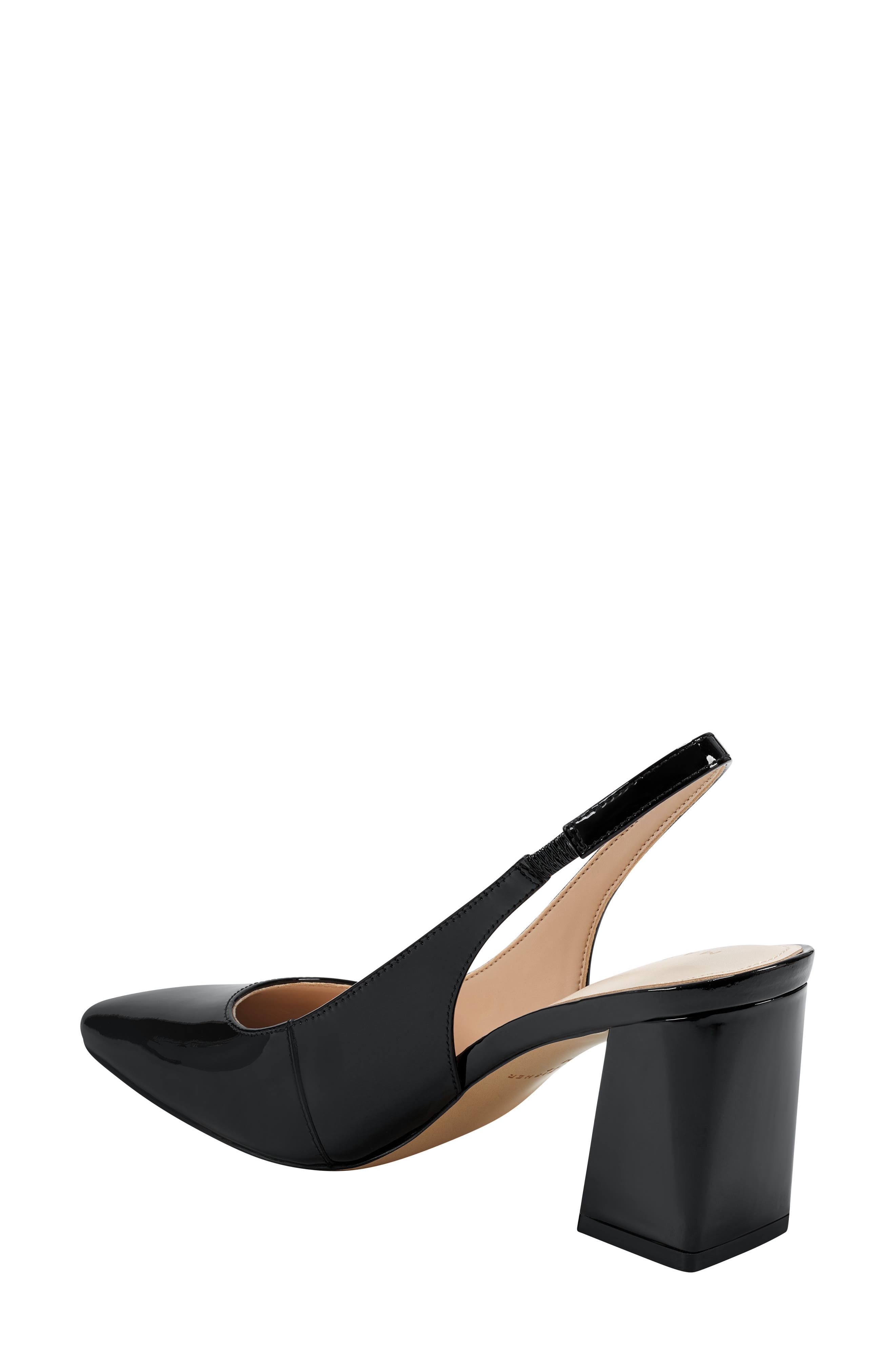 Marc Fisher LTD Valinda Block Heel Slingback Pump, Alternate, color, 
