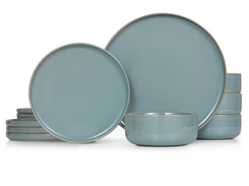 Kook Kitchenware Somerset Collection Ceramic Dinnerware Set In Sage Green