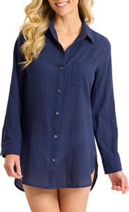 Tommy Bahama Palm Bay Boyfriend Shirt
