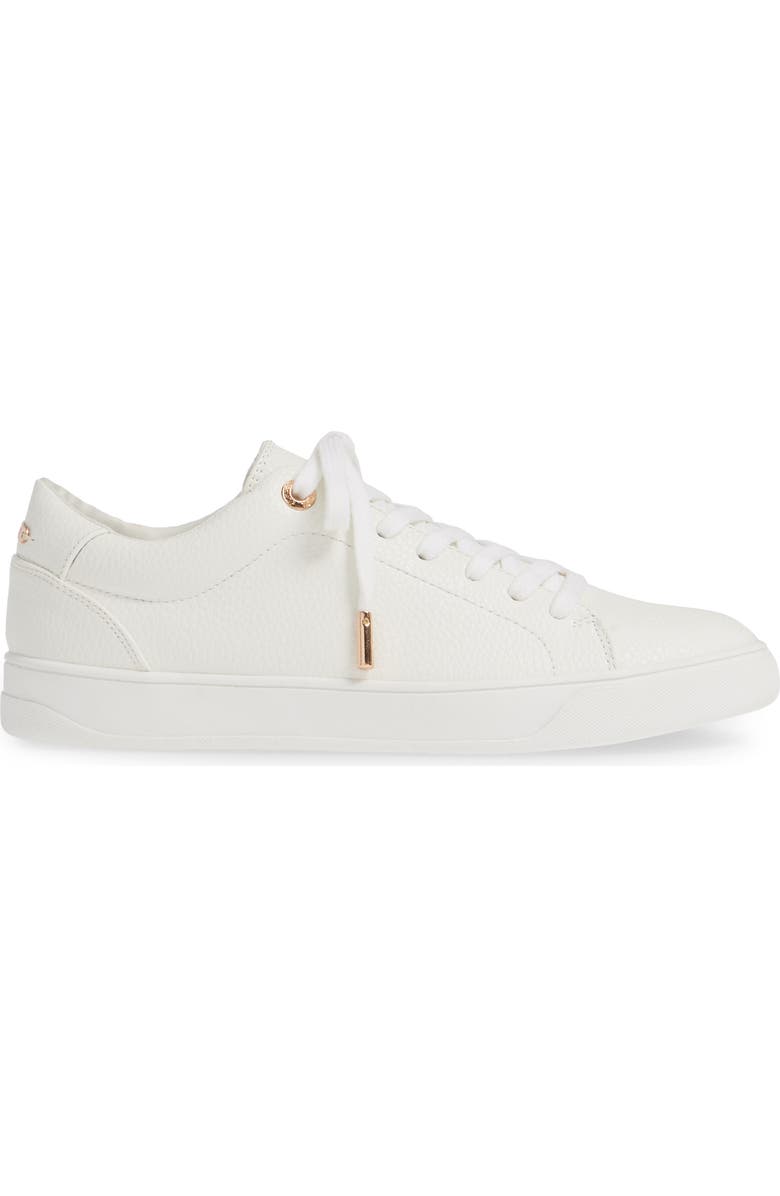 Topshop Curly Low Top Sneaker, Alternate, color,