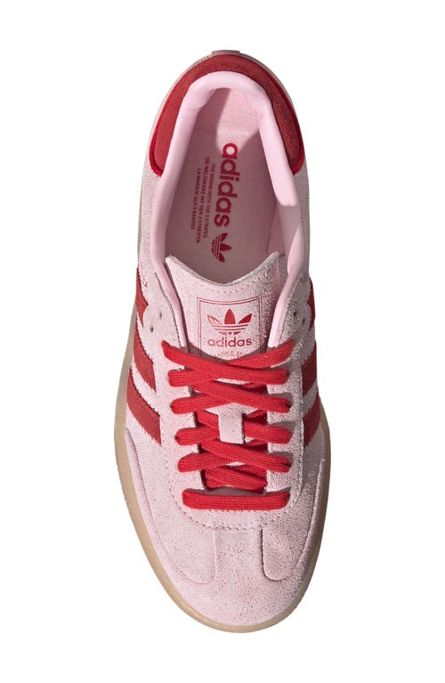 Adidas Originals Adidas Sambae Sneaker In Clear Pink/scarlet/gum 3