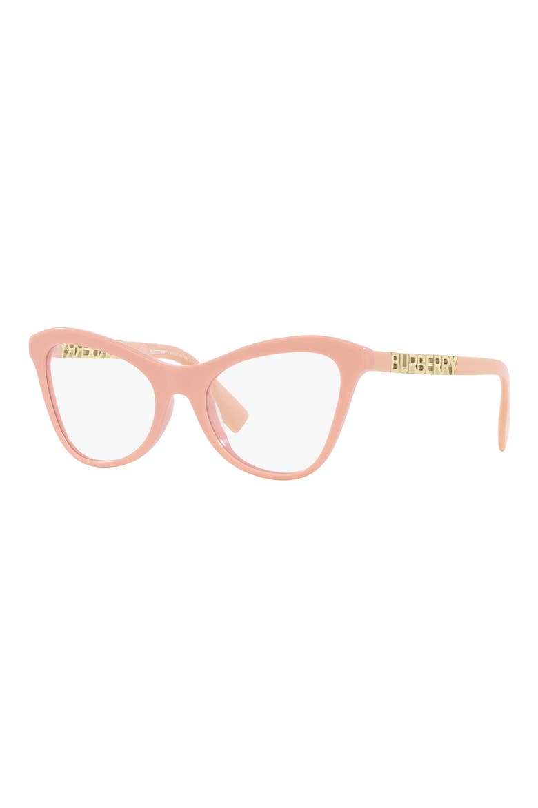 Angelica 54mm Cat Eye Optical Glasses, Alternate, color, PINK