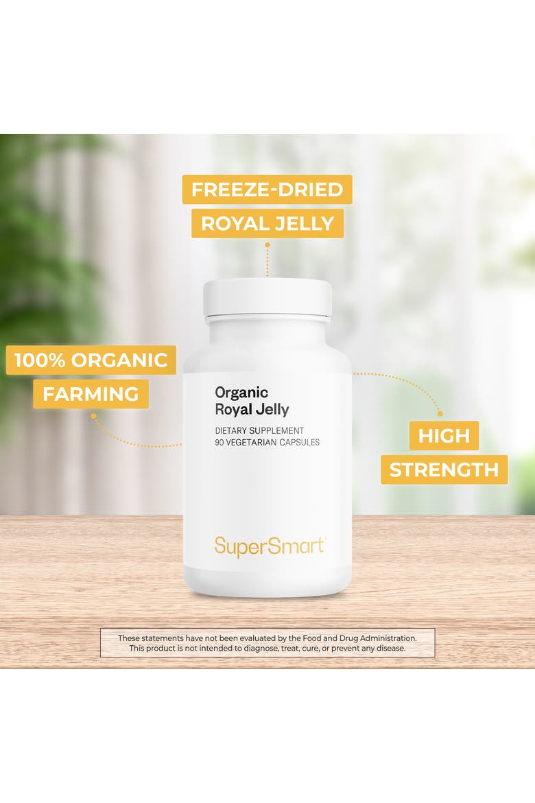 Organic Royal Jelly 300mg, Alternate, color, None