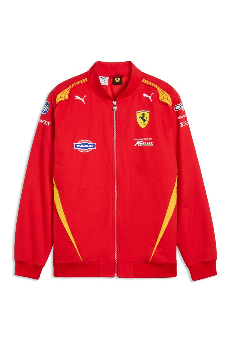 Ferrari Hypercar Replica Cotton Jacket, Alternate, color, PUMA RED