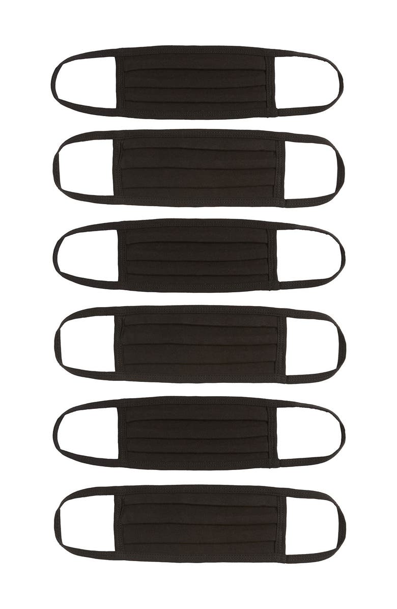 Nordstrom Kids Washable Face Masks - Set of 6, Main, color,