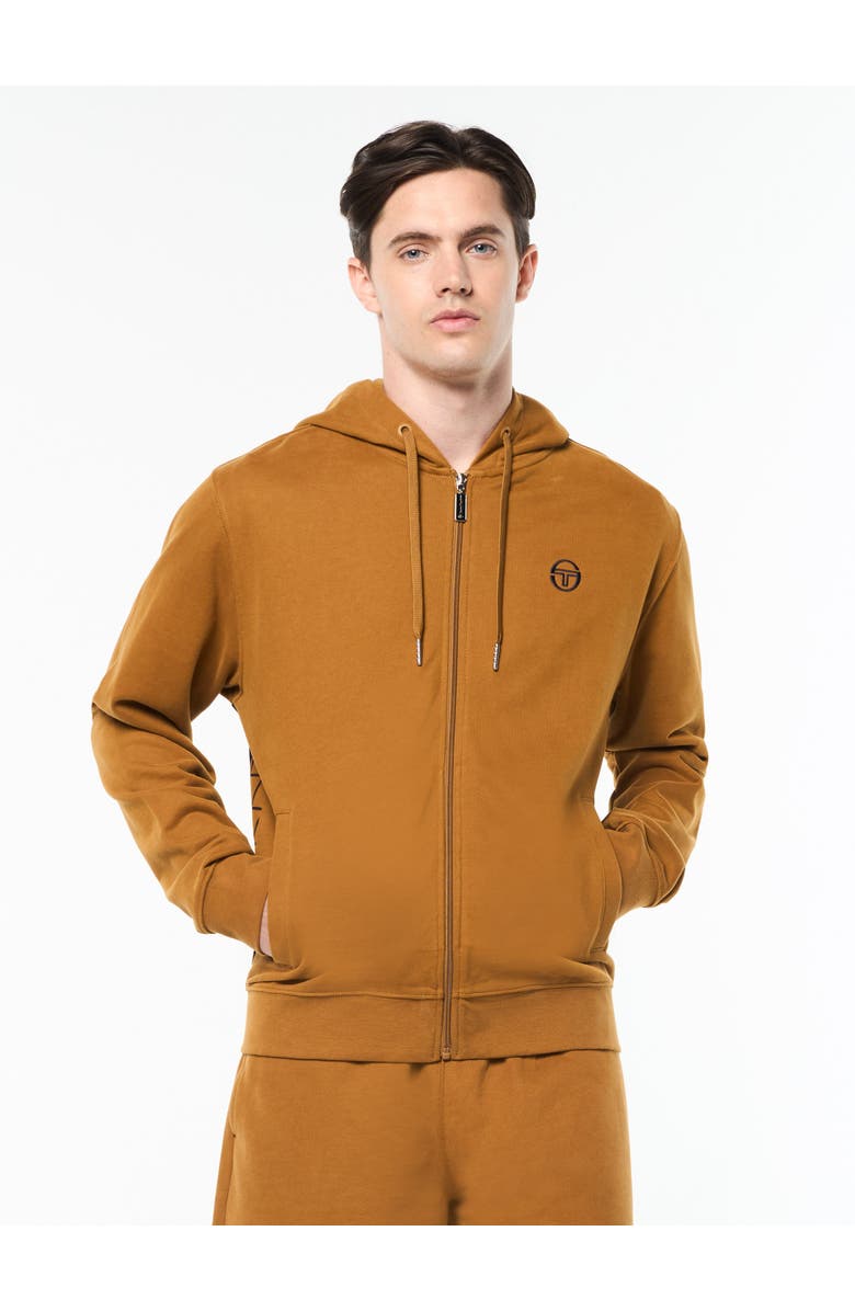 Sergio Tacchini Netto Hoodie, Main, color, Bronze Brown