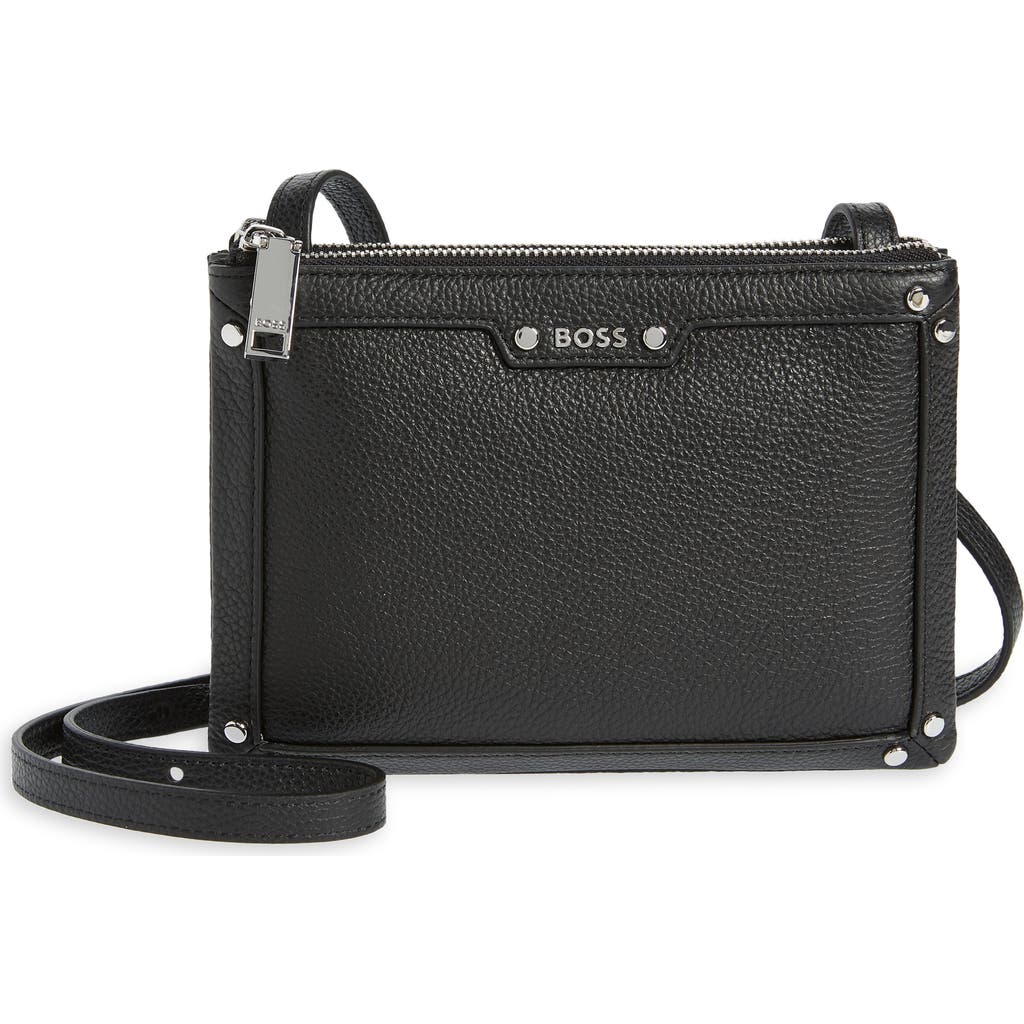 Hugo Boss Boss Ivy Crossbody Bag In Black