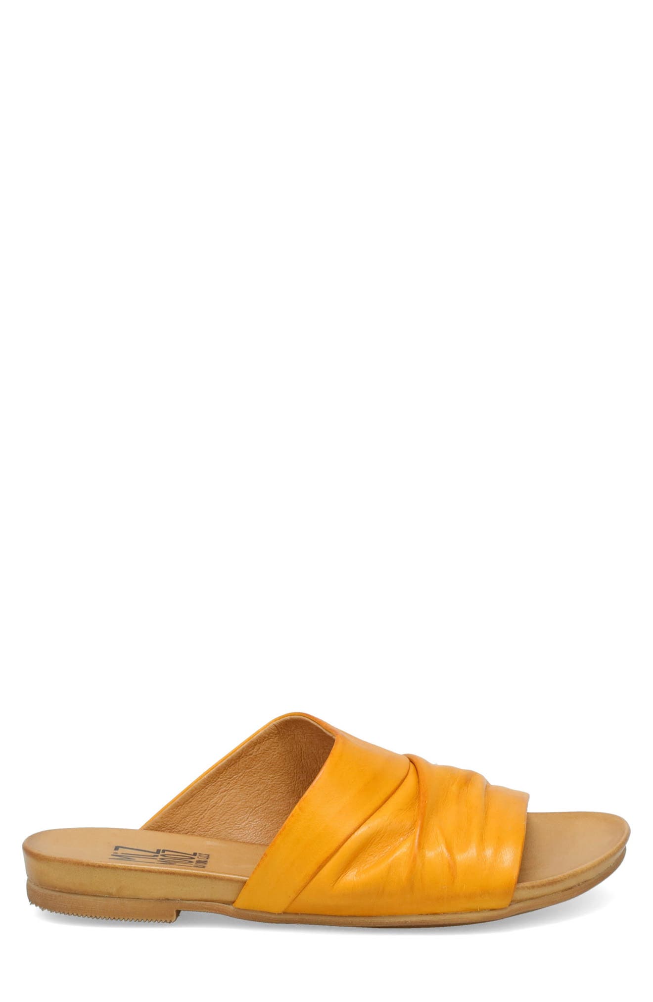 Aria Slide Sandal, Alternate, color, OCHRE