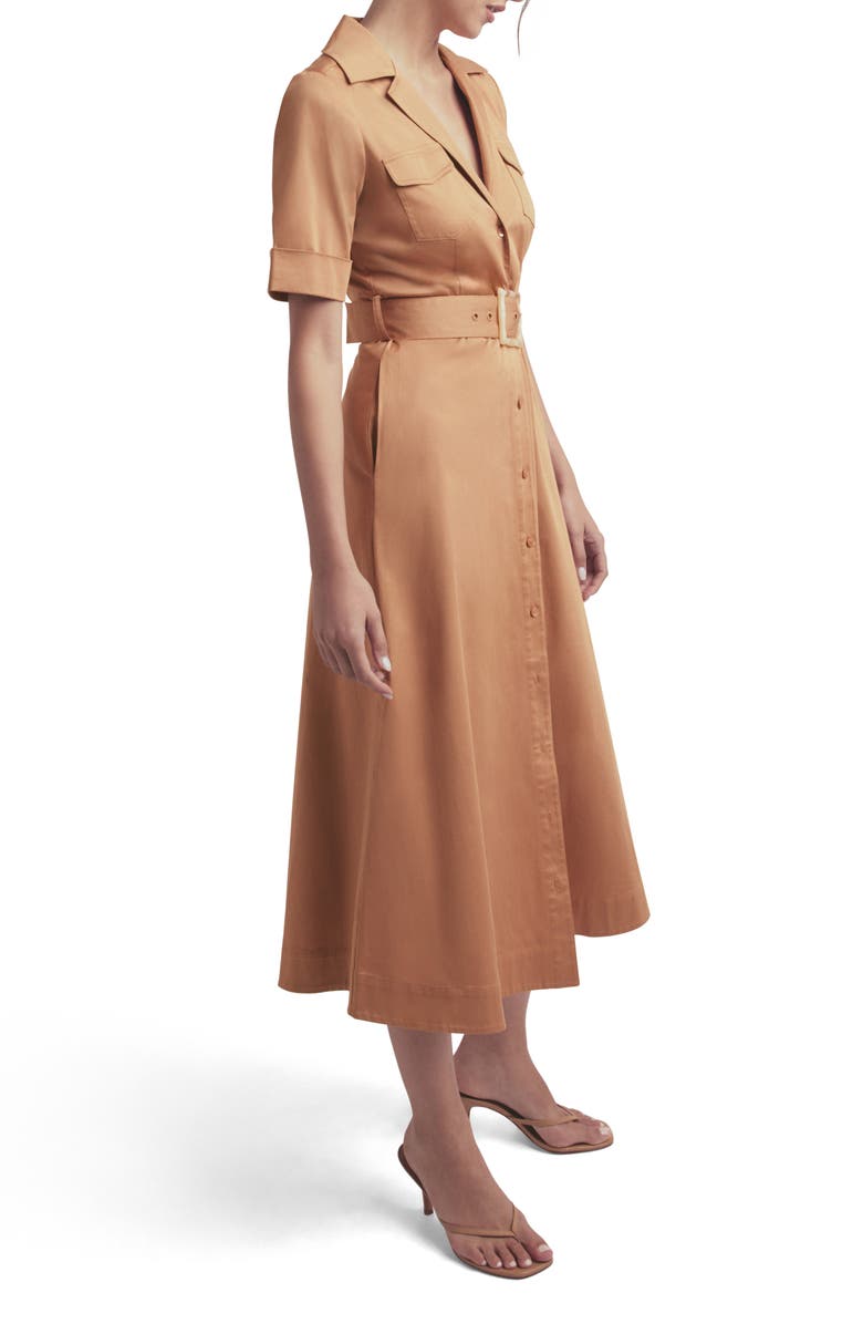 Favorite Daughter The Expressing Myself Belted A-Line Dress, Alternate, color, 